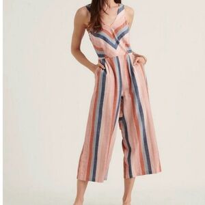 Striped Jumpsuit